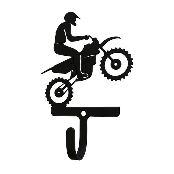 Village Wrought Iron Village Wrought Iron WH-312-S Dirt Bike Wall Hook; Small WH-312-S - main
